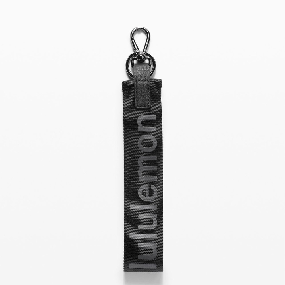 Lululemon Never Lost keychain